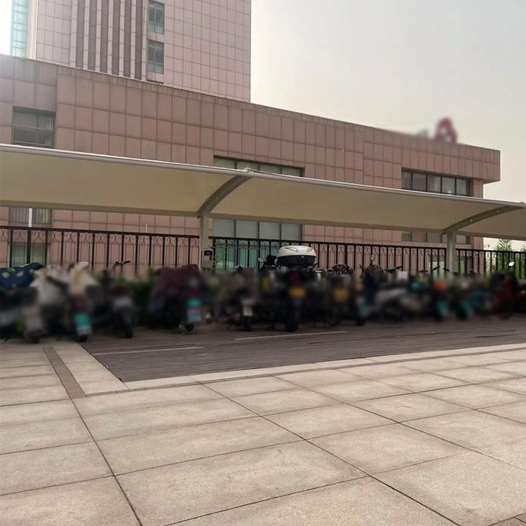 武山县膜结构电动车棚