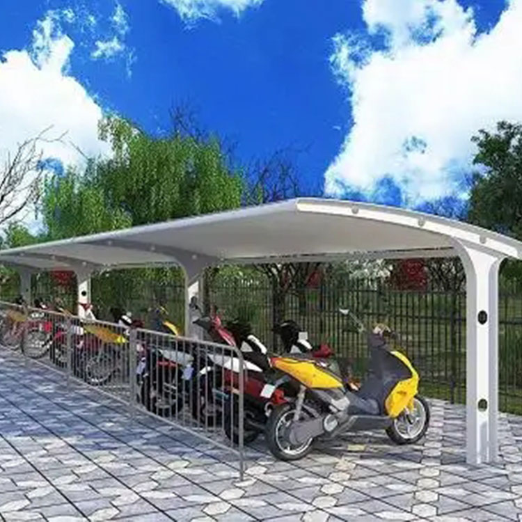 武山县膜结构电动车棚